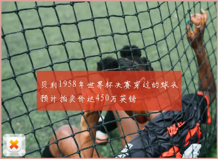 贝利1958年世界杯决赛穿过的球衣预计拍卖价达450万英镑